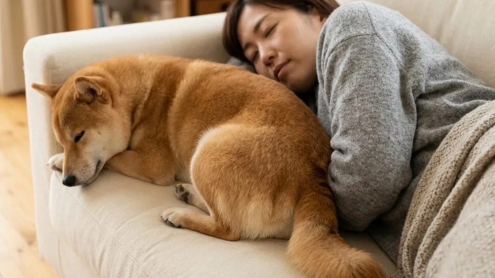 【犬の行動学】なぜ顔じゃなくてお尻？愛犬が「お尻ピトッ」とくっつけて寝てくる究極のツンデレ心理