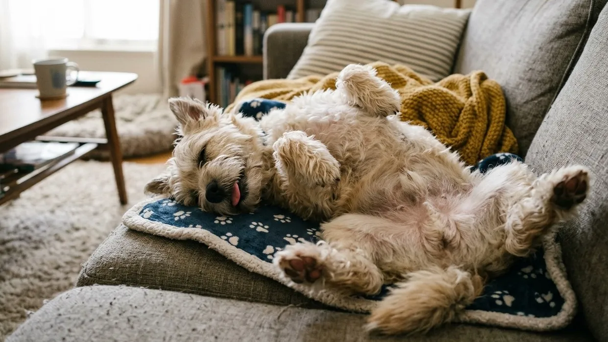 【犬の行動学】お腹丸出しは愛の証？愛犬の「寝相」でわかるリラックス度＆年齢別の睡眠時間・寝言の秘密