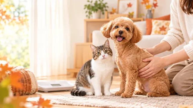 【食欲の秋こそ】犬・猫の体重管理は「触って」チェック。今日からできる3つの習慣