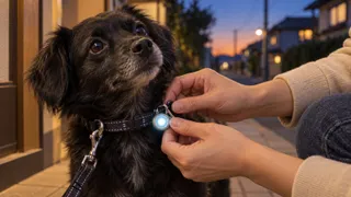 【日が短くなる秋】犬の夕方・夜の散歩は「見えていない」前提で。暗い道の危険と反射材の使い方