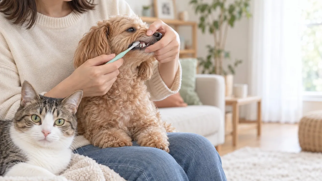 【犬・猫の歯みがき入門】嫌がる子でも続けられる慣らし方5ステップと、歯ブラシ・シート・ペーストの選び方